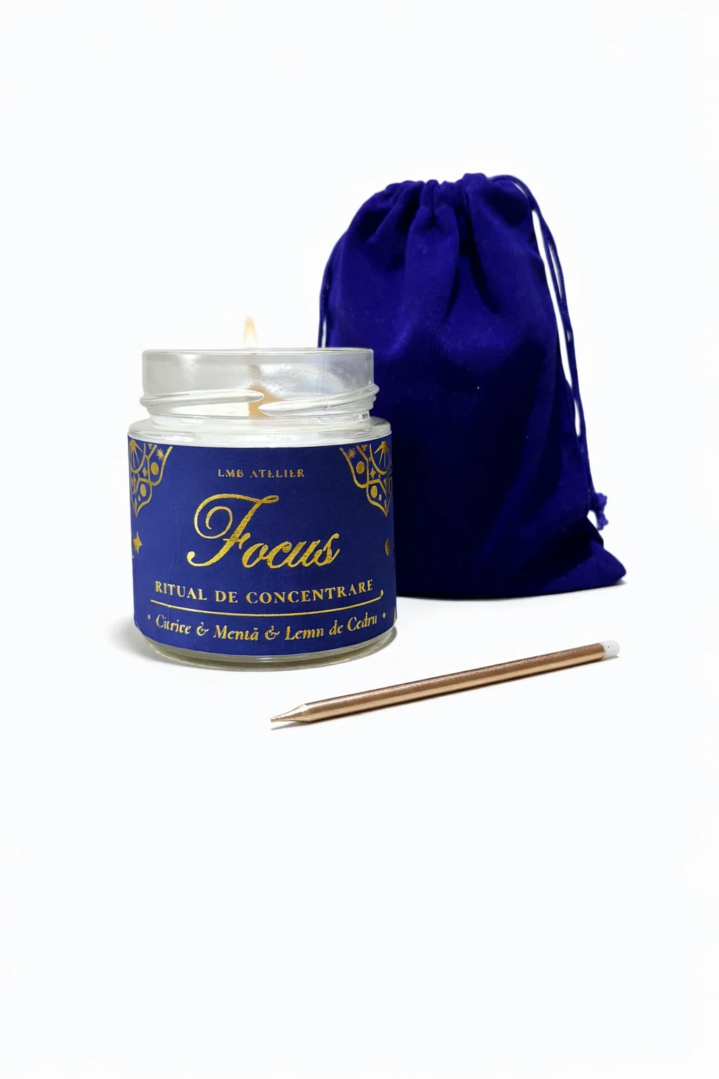 Lumanare FOCUS - Ritual de Concentrare