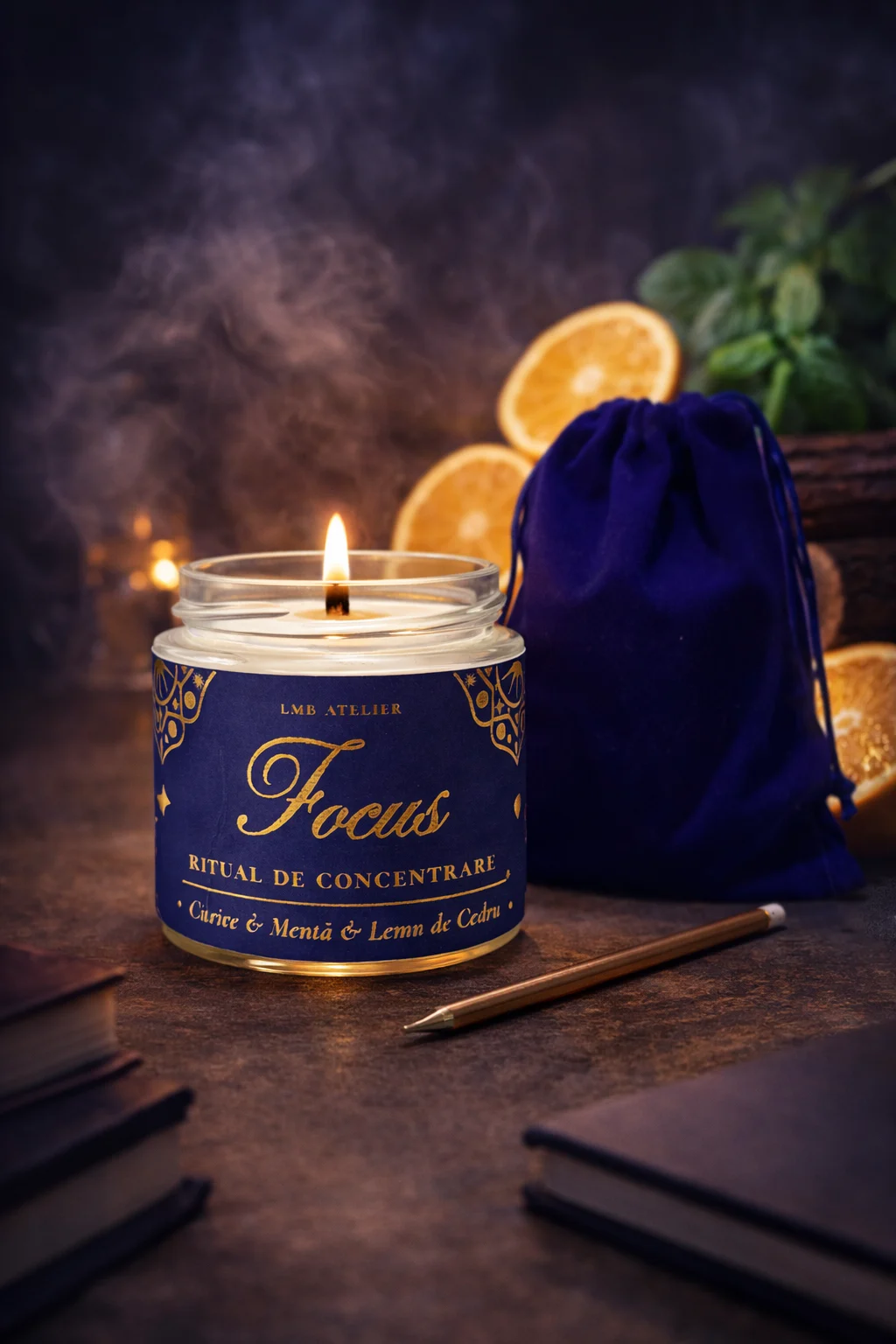 Lumanare FOCUS - Ritual de Concentrare
