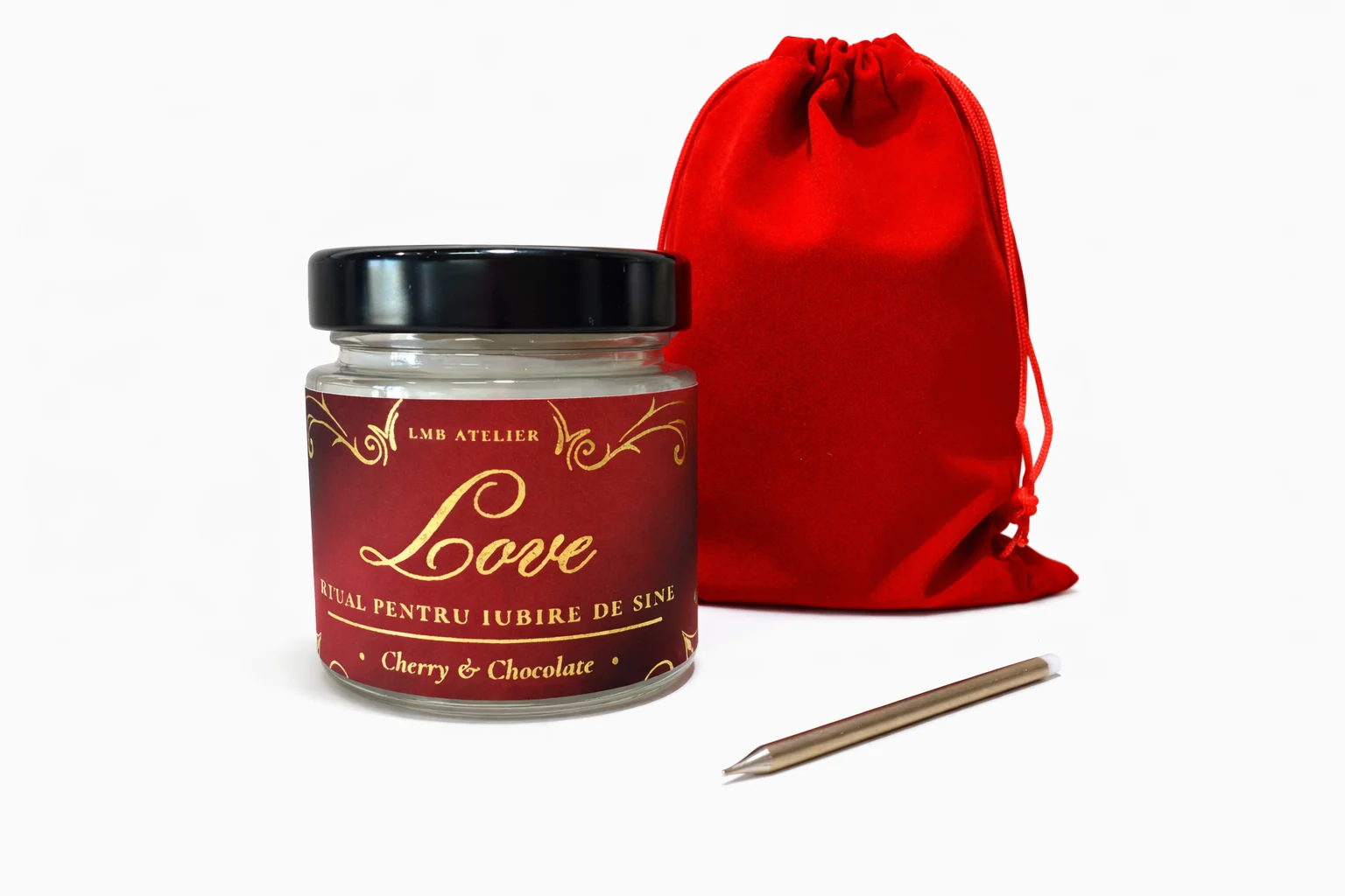 Lumanare LOVE - Ritual de iubire de sine