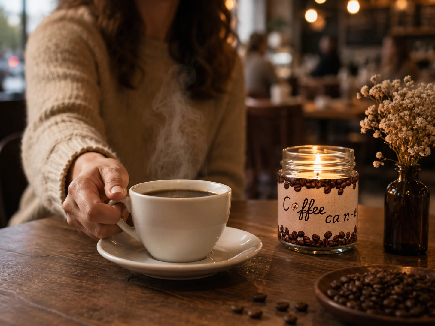 Lumânare parfumată Coffee ca n-o fi...