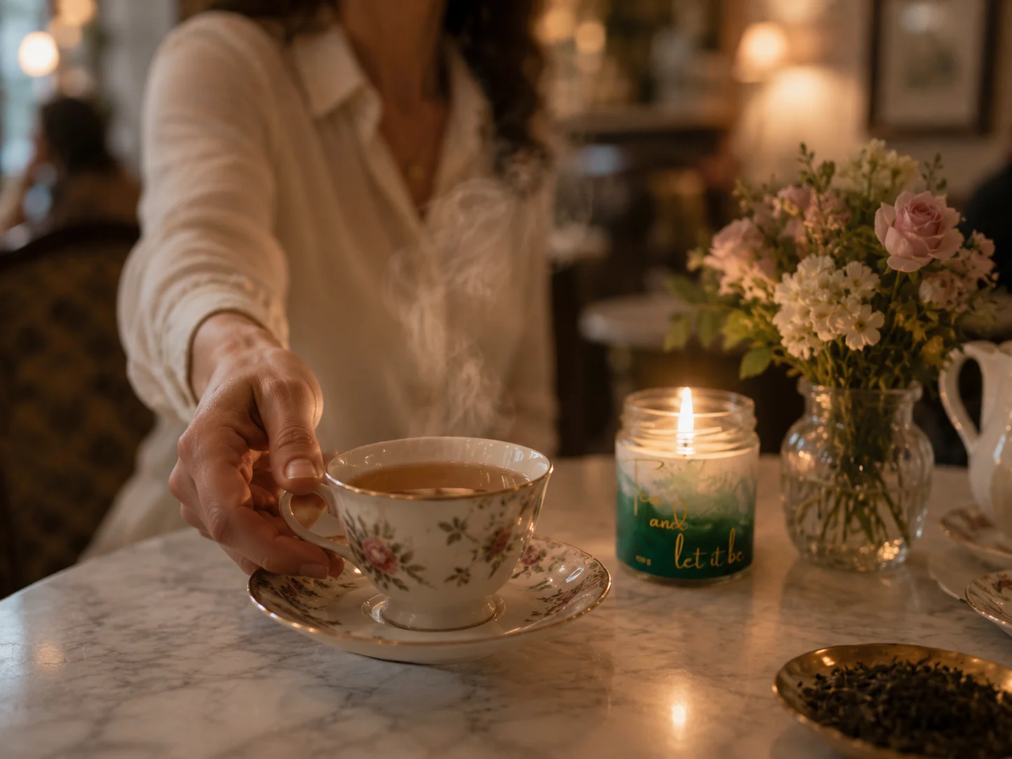 Lumânare parfumată Have Tea and let it be