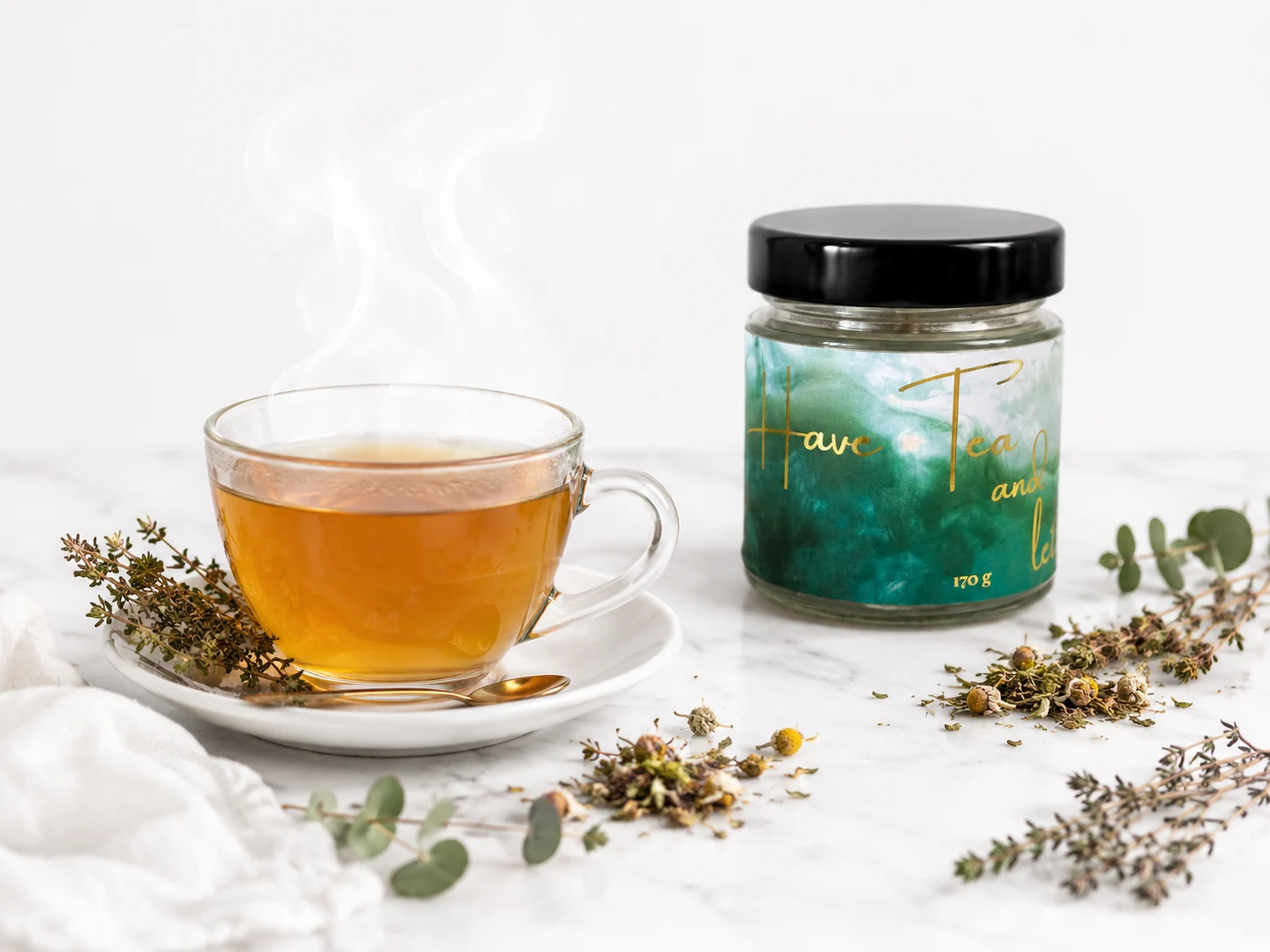Lumânare parfumată Have Tea and let it be