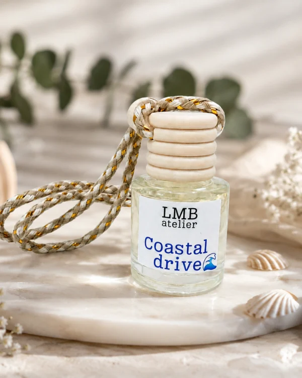 Odorizant auto artizanal Coastal Drive – LMB Atelier, 9 ml