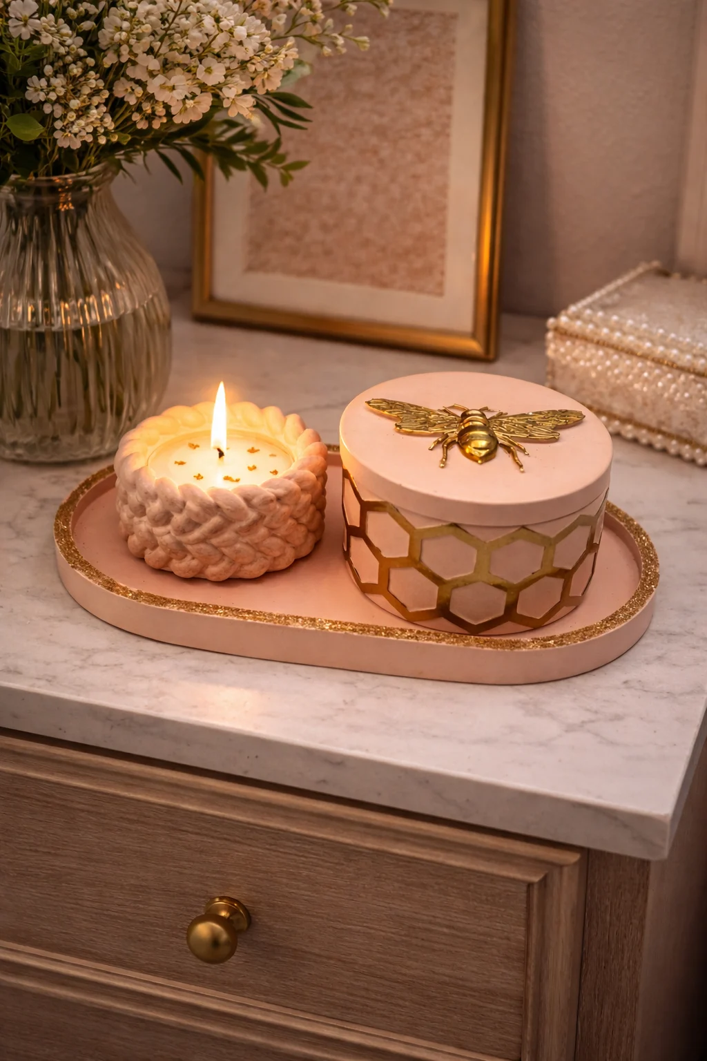 Set decorativ elegant – Albinuta